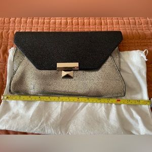 Black and gold Guess clutch!